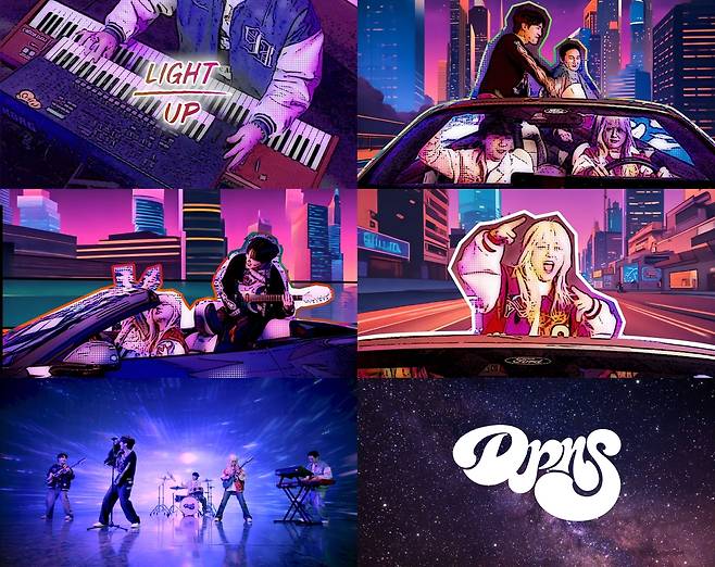 딕펑스 ‘Light Up’ MV 티저. 호기심스튜디오