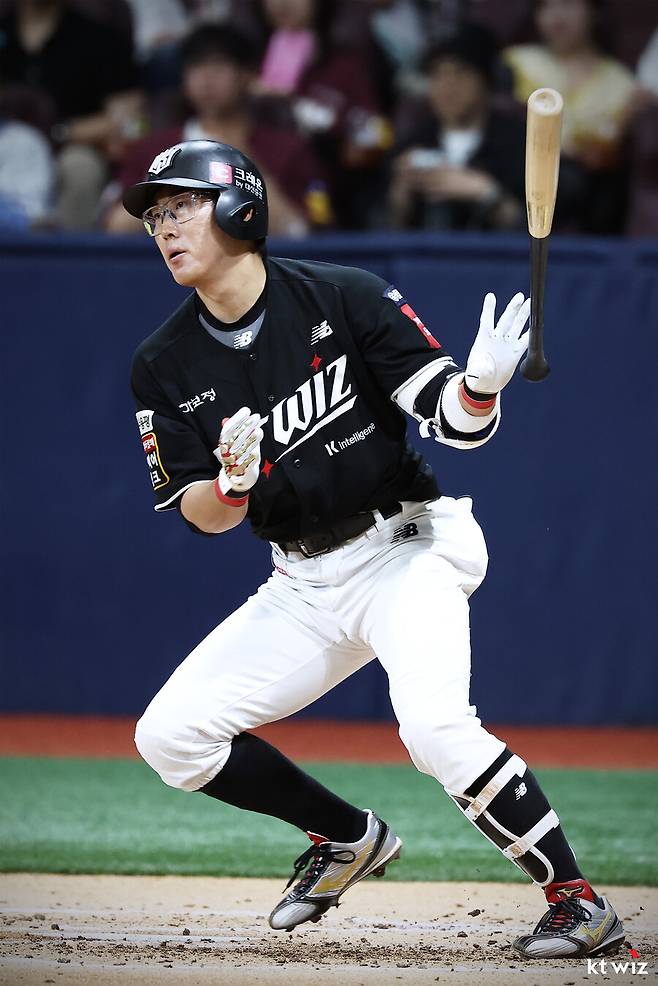 ▲ kt 허경민 ⓒkt위즈