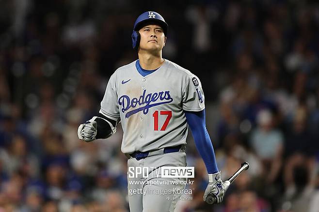 ▲ LA다저스는 오타니의 타격 감각이 돌아오기를 기다리고 있다.