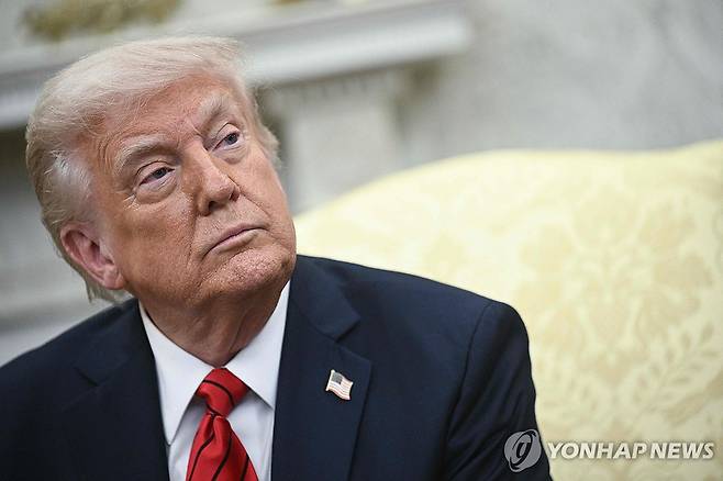 도널드 트럼프 미국 대통령 [AFP=연합뉴스]