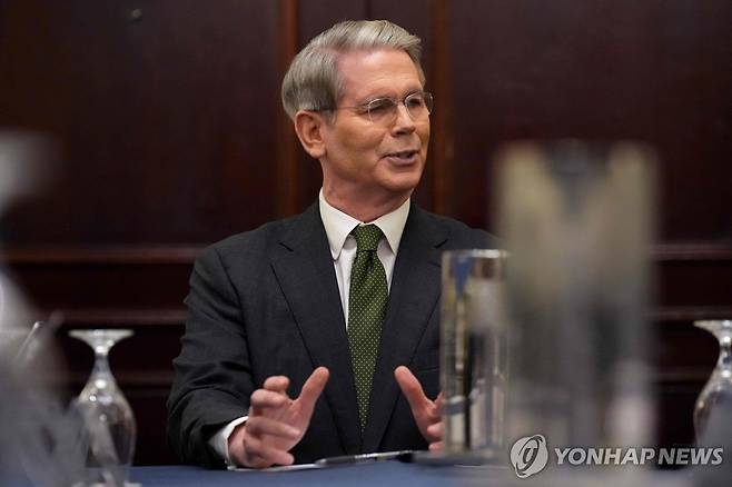 베선트 재무장관 [AFP 연합뉴스 자료사진. 재판매 및 DB 금지]