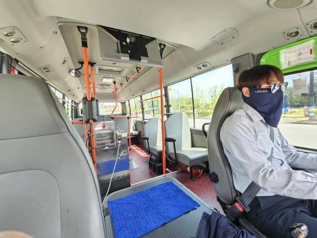 작년부터 나주형 DRT인 나주콜버스를 운전해 온 배 기사.