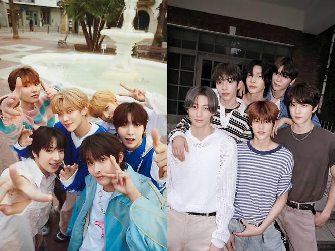라이즈(오른쪽)와 NCT 위시(사진=SM엔터테인먼트)
