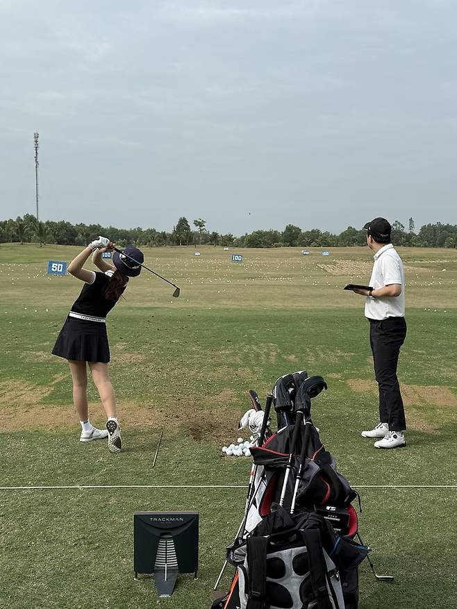 2025년 주니어 아카데미 전지훈련 모습