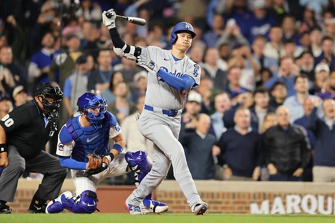 LA 다저스 오타니 쇼헤이는 최근 슬럼프 기미를 보이고 있다. AFP연합뉴스