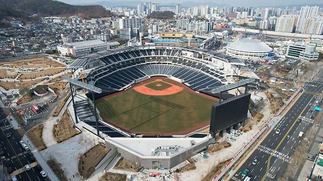 대전한화생명볼파크 전경. 대전시 제공