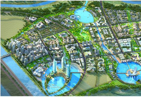 새만금 스마트 수변도시 조감도. 사진 새만금개발청