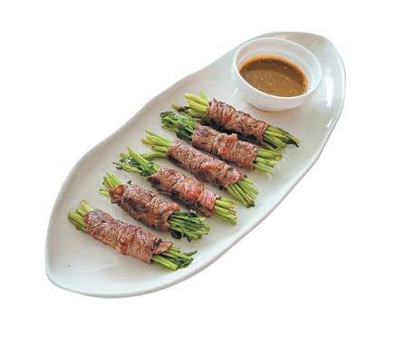 미나리 소고기 말이 [사진 신혜원]