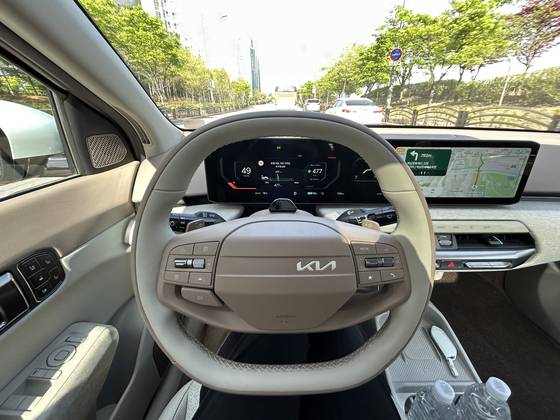 The interior of the EV4 [SARAH CHEA]