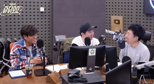 수학 강사 정승제(왼쪽), 개그맨 정형돈, 박명수. / KBS 쿨FM '박명수의 라디오쇼'