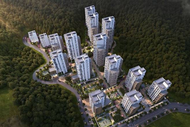 서초 성뒤마을 공공주택지구 A1단지  조감도. [서울시 제공]