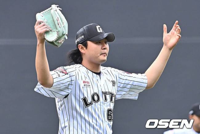 [OSEN=대구, 이석우 기자] 롯데 자이언츠 정철원 202 2025.04.20 / foto0307@osen.co.kr