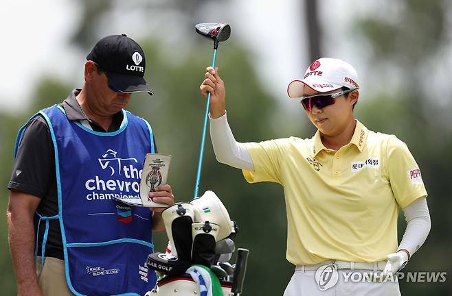 김효주(오른쪽) [AFP=연합뉴스]