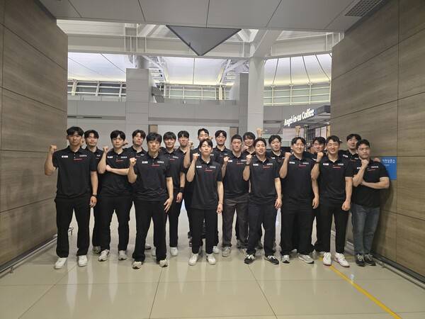 한국 남자 아이스하키 국가대표팀. 사진┃대한아이스하키협회