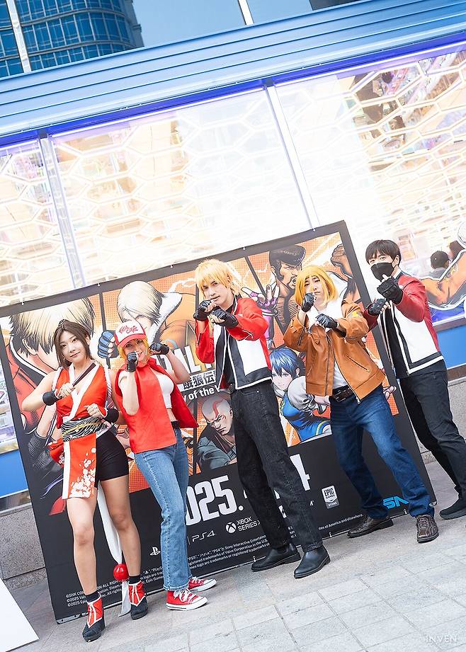 ▲ 아랑전설 CotW 행사였습니다!