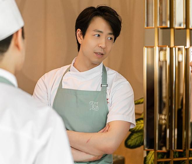 손종원 셰프는 “한식에 관해 세계적으로 관심이 커지고 있다”면서 “나물은 한국만 가진 고유의 음식문화”라고 말했다.   조선호텔앤리조트 제공