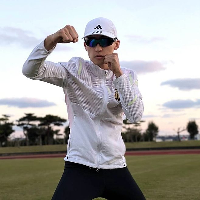 북한 체육 명수 출신 동양태평양복싱연맹 공식랭킹 10위 한양호 국제복싱연맹 슈퍼플라이급 인터내셔널 챔피언 결정전 대비 일본 오키나와 전지훈련 모습. 사진@h_vertex97