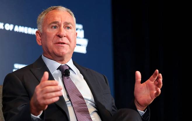 켄 그리핀 헤지펀드 시타델 창업자 /사진=블룸버그