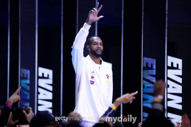 이번 시즌 커리어 첫 올스타에 선정된 에반 모블리. /게티이미지코리아