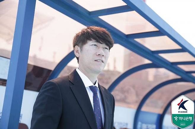 [서울=뉴시스] 프로축구 K리그1 수원FC의 김은중 감독. (사진=한국프로축구연맹 제공) *재판매 및 DB 금지