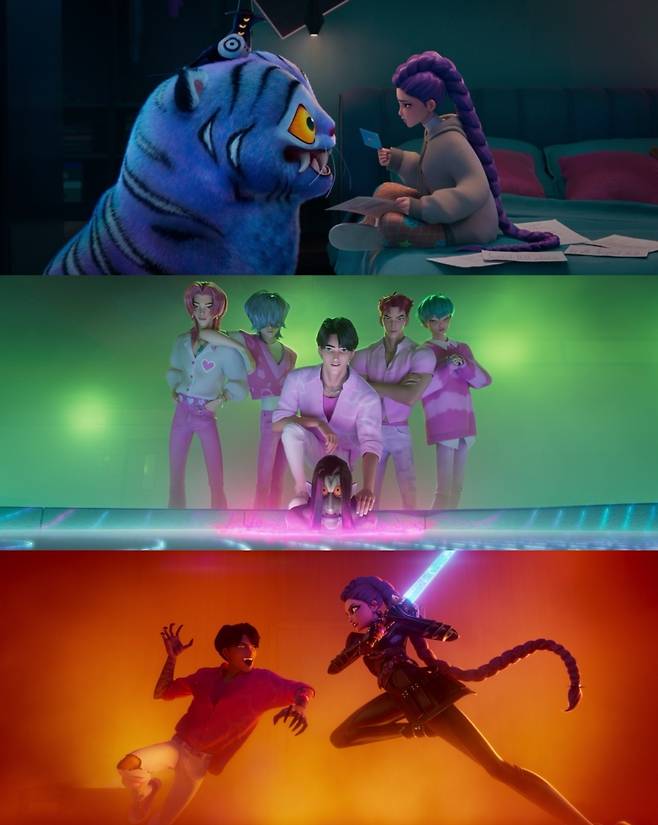 배우 안효섭이 넷플릭스의 글로벌 애니메이션 영화 '케이팝 데몬 헌터스'의 주인공으로 발탁됐다. ©2025 Netflix 제공