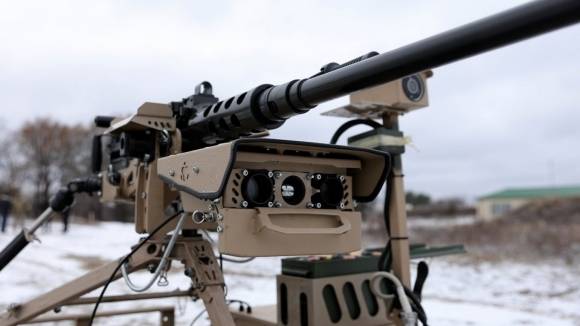 드로이드 TW 12.7 UGV. DevDroid 제공