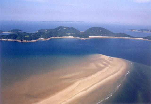 대이작도 풀등 전경. 사진제공=인천관광공사