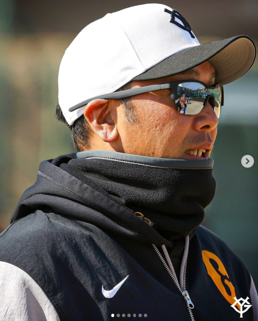 아베 신노스케 요미우리 자이언츠 감독.  요미우리 자이언츠 인스타그램 캡처