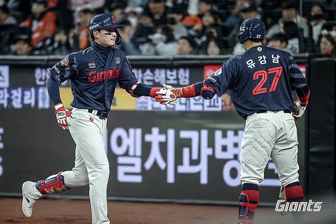 ▲ 롯데 윤동희 ⓒ롯데 자이언츠