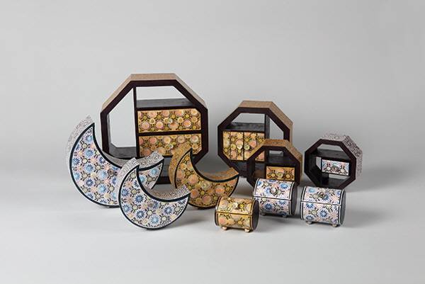 김해시 공예품대전 금상작인 공예교육한마루의 '달빛이 머문 자리'. / 김해시