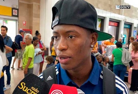 에콰도르 축구 구단 CS에멜렉 소속 선수인 잭슨 로드리게스 (사진/CS에멜렉 홈페이지)