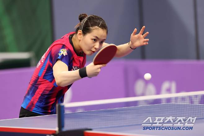 포스코인터내셔널 김나영. 사진제공=대한탁구협회