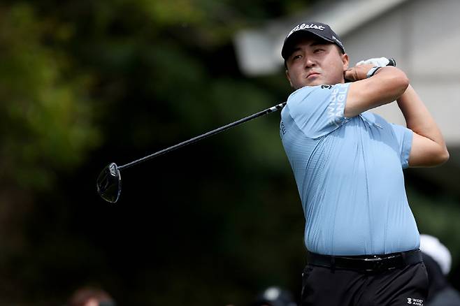 이태훈 5번홀 드라이버 티샷