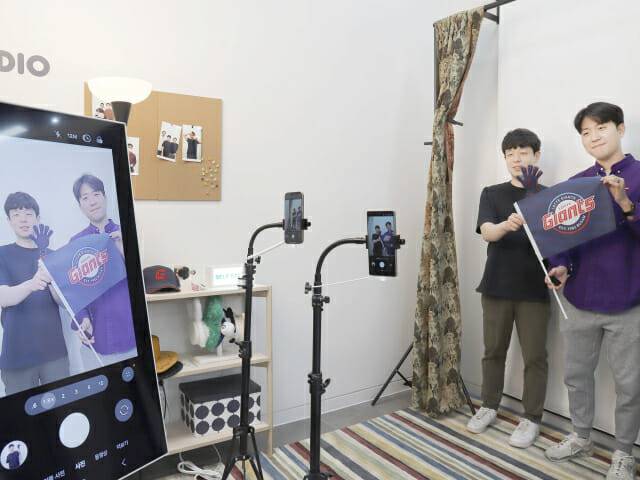 모토피아 내 셀프 스튜디오 (사진=롯데하이마트)