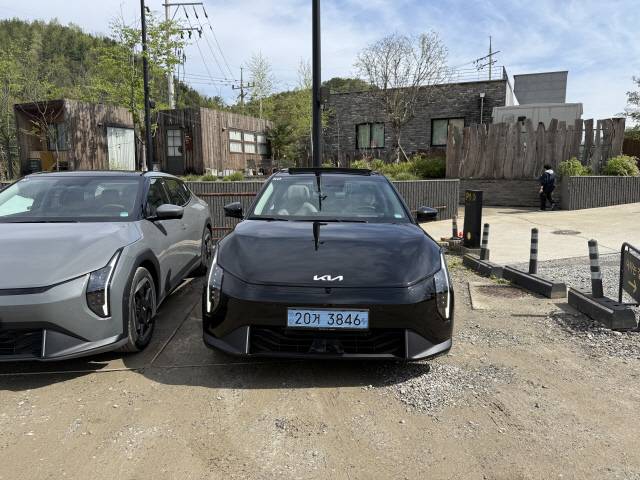 기아 EV4 전면부. 임주희 기자