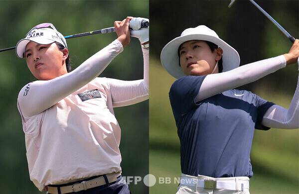 미국여자프로골프(LPGA) 투어 2025시즌 첫 메이저 대회 셰브론 챔피언십에 출전한 고진영, 이소미 프로. 사진제공=ⓒAFPBBNews = News1