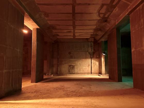 지하철 5호선 영등포시장역 내 유휴 공간의 모습. '경성크리처 시즌2'가 이곳에서 촬영됐다. 사진 서울교통공사