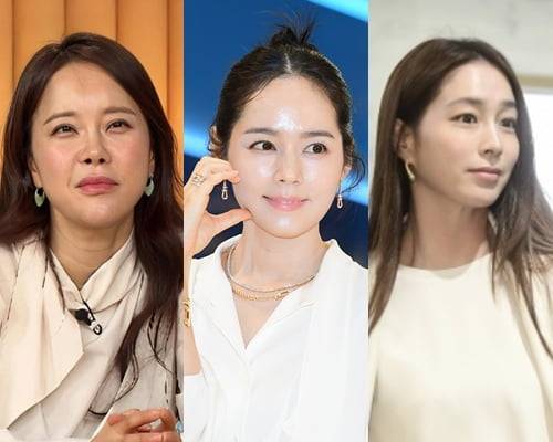 왼쪽부터 백지영, 한가인, 이민정. / 사진=한경DB, SNS 캡처