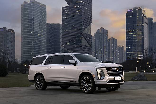캐딜락 플래그십 SUV ‘더 뉴 에스컬레이드’ 외관. 캐딜락 제공