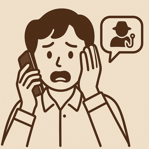 보이스피싱 이미지. [사진출처 = 챗GPT]