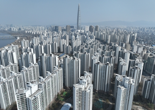 토지거래허가구역(토허제)으로 묶인 서울 송파구 일대 아파트 단지 모습. 2025.3.23 [사진 = 연합뉴스]