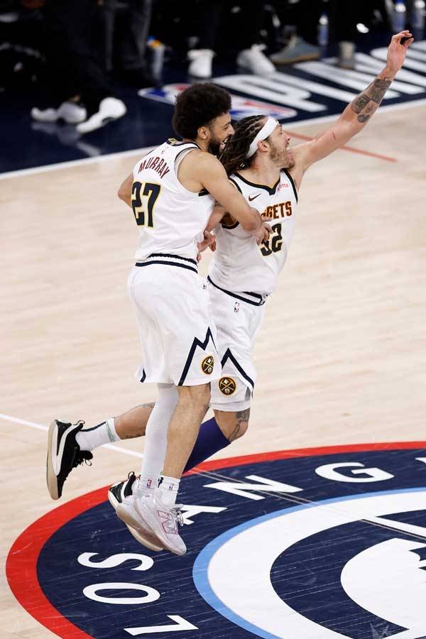 덴버는 애런 고든의 버저비터 득점으로 이겼다. 사진= Getty Images/AFP= 연합뉴스 제공