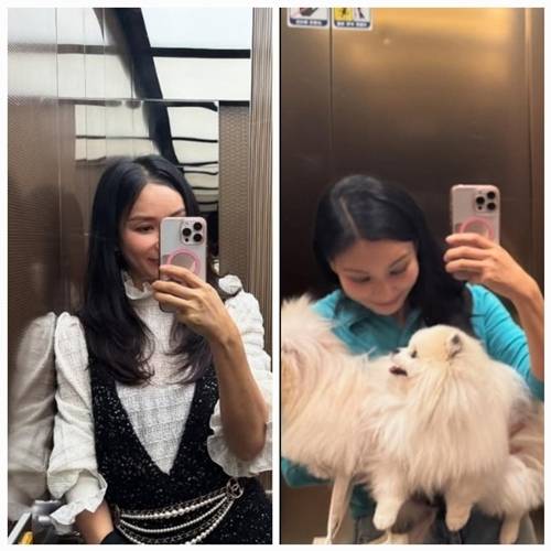 배우 고소영이 27일 자신의 SNS를 통해 넘치는 일상 에너지를 뽐냈다. 사진=고소영 SNS