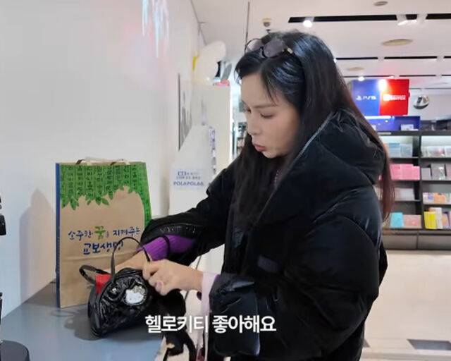 고소영이 5만 원 대 가방을 들고 다녀 화제다. / 유튜브 '바로 그 고소영' 캡처