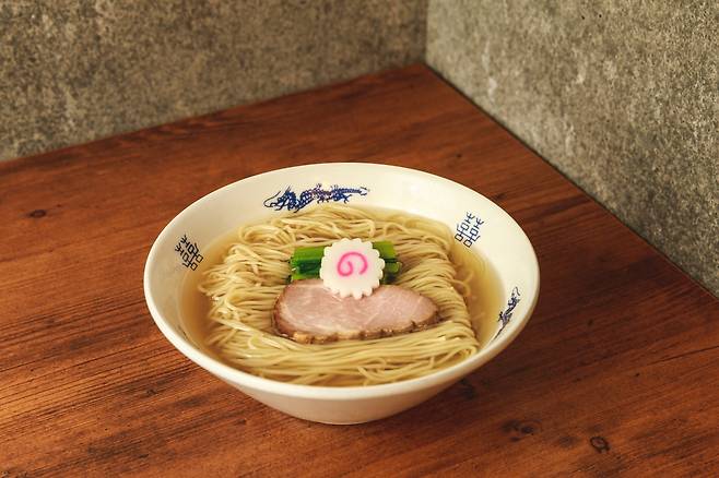 미즈하라 셰프가 운영하는 ‘중화소바 니시노’의 중화소바. 헤럴드DB