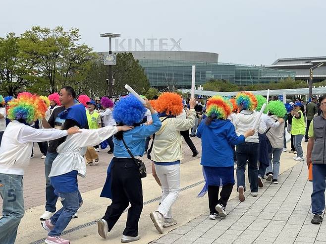 더불어민주당 대선 후보 선출을 위한 수도권 합동연설회가 27일 경기 고양시 킨텍스에서 열렸다. *재판매 및 DB 금지