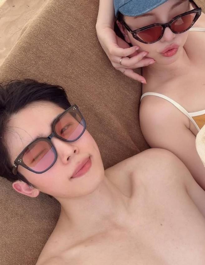 사업가 최시훈과 가수 에일리. 가수 에일리 SNS 캡처