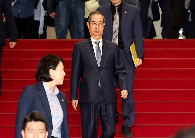 한덕수 대통령 권한대행 국무총리. 윤창원 기자