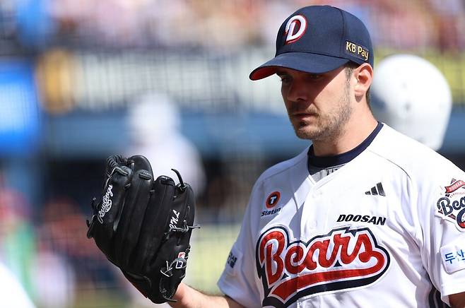 ▲ 두산 베어스 잭 로그. ⓒ 두산 베어스