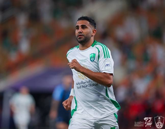 리야드 마레즈. /사진=알 아흘리 공식 SNS